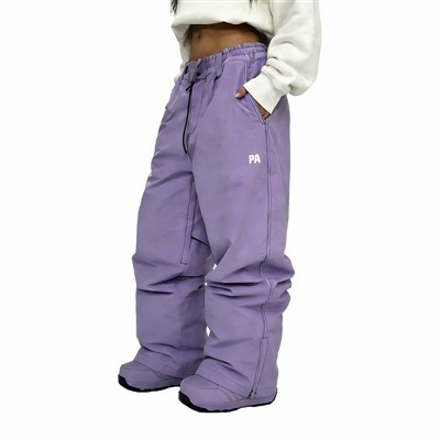 Women Baggy Snow Pants Waterproof Windproof Insulated